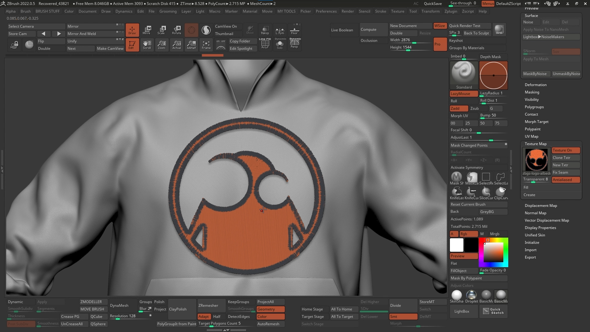 Using 3D Sampler and ZBrush To create cool Embroidery Patches